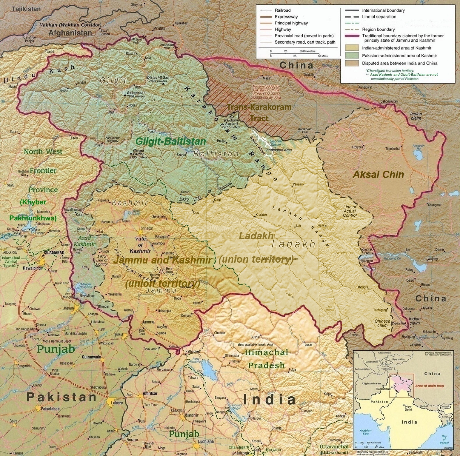 Kashmir Geography_1 