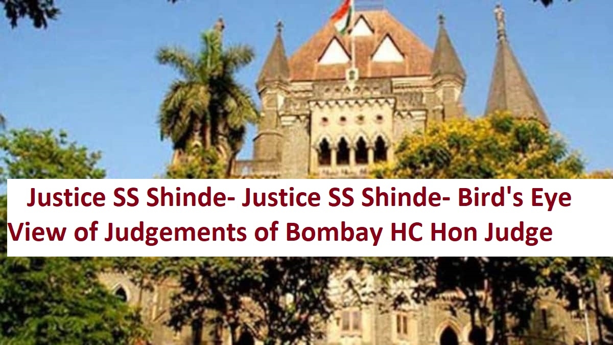 Justice SS Shinde- Bird's