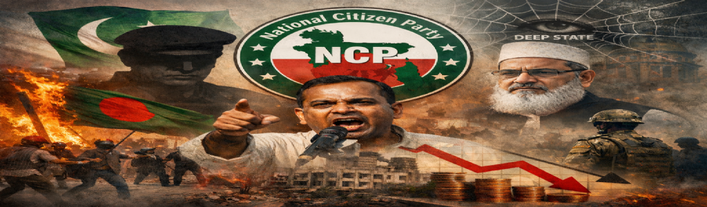 NCP Pakistan Jamaat Nexus and the Dismantling of Bangladesh’s Stability